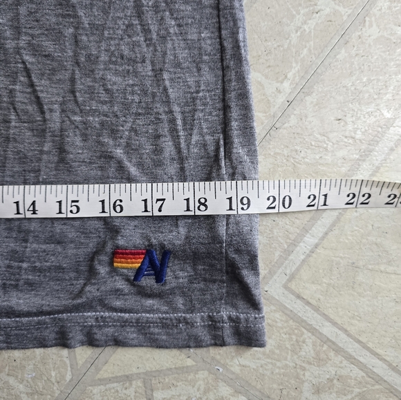 Aviator Nation LOGO TEE - HEATHER GREY - Picture 7 of 9